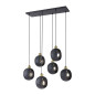 JALA 6P, hängande lampa, E27 max.15W, svart