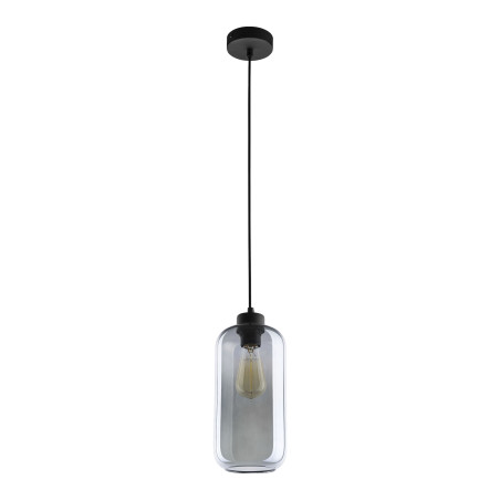 LAZIO 1P, hängande lampa, E27 max. 15W, svart