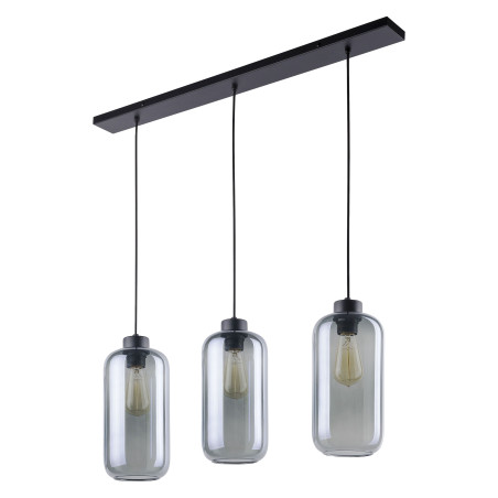 LAZIO 3P, hängande lampa, E27 max. 15W, svart | HandlaSmidigt.se