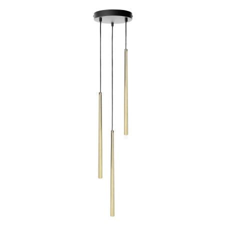 RÖR 3P, hängande lampa, G9 max. 6W, guld