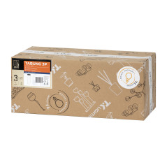RÖR 3P, hängande lampa, G9 max. 6W, guld | HandlaSmidigt.se