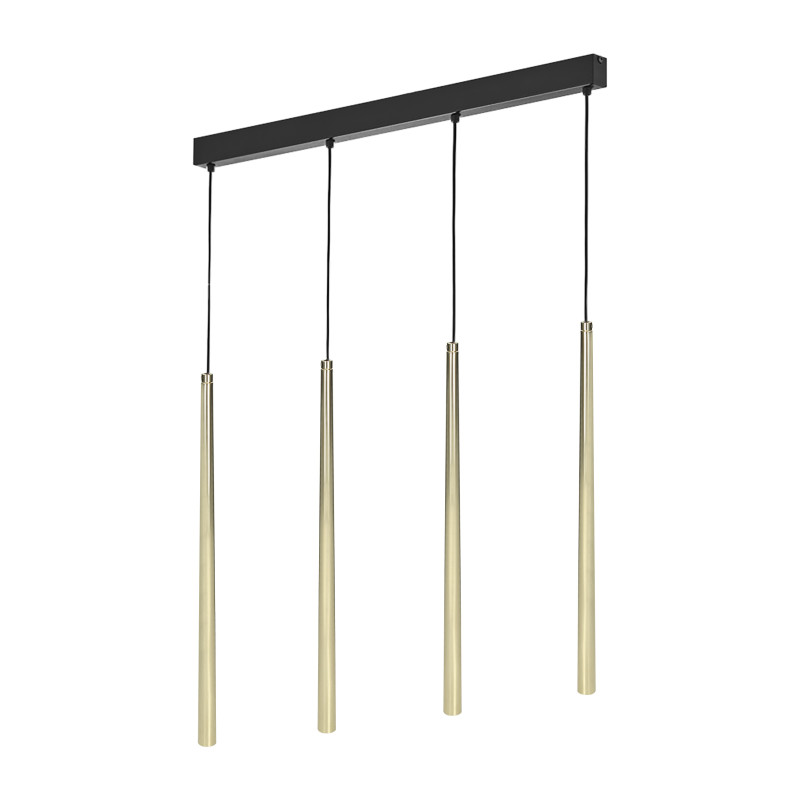 RÖR 4P, hängande lampa, G9 max. 6W, guld