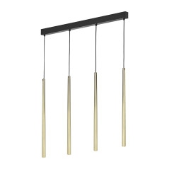 RÖR 4P, hängande lampa, G9 max. 6W, guld