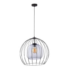 VÄRLD 500 1P, hängande lampa, E27 max. 15W, svart | HandlaSmidigt.se