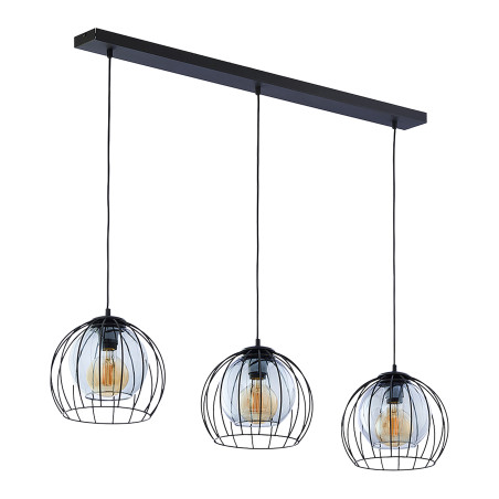 VÄRLD 3P, hängande lampa, E27 max. 15W, svart | HandlaSmidigt.se