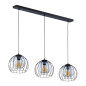 VÄRLD 3P, hängande lampa, E27 max. 15W, svart