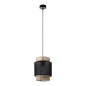 LANA 200 1P, hängande lampa, E27 max. 60W, svart