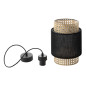 LANA 200 1P, hängande lampa, E27 max. 60W, svart