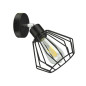 WAYA vägglampa, max 1x60W, E27, svart