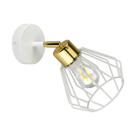 WAYA vägglampa, max 1x60W, E27, vit | HandlaSmidigt.se