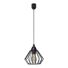 WAYA hängande lampa, max effekt 1x60W, E27, svart