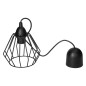 WAYA hängande lampa, max effekt 1x60W, E27, svart