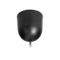 WAYA hängande lampa, max effekt 1x60W, E27, svart