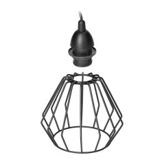 WAYA hängande lampa, max effekt 1x60W, E27, svart | HandlaSmidigt.se