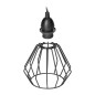 WAYA hängande lampa, max effekt 1x60W, E27, svart