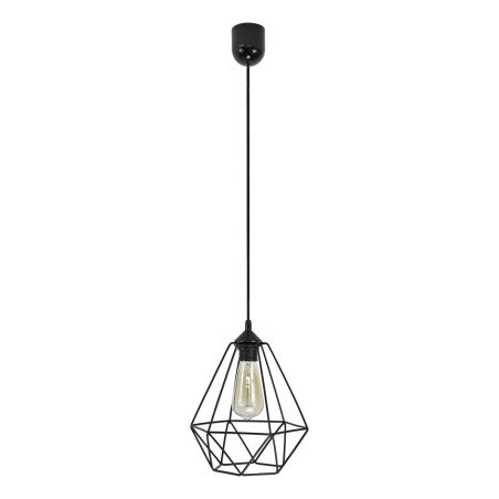 KEBUL hängande lampa, max effekt 1x60W, E27, svart