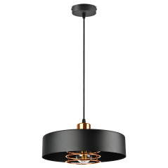 CHIRO hängande lampa, max effekt 1x60W, E27, svart