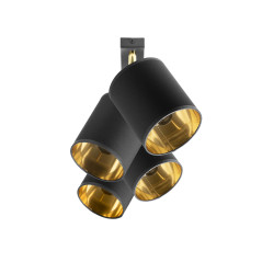 Vägg- och takarmatur BATI, max effekt 5x60W, E27, svart | HandlaSmidigt.se