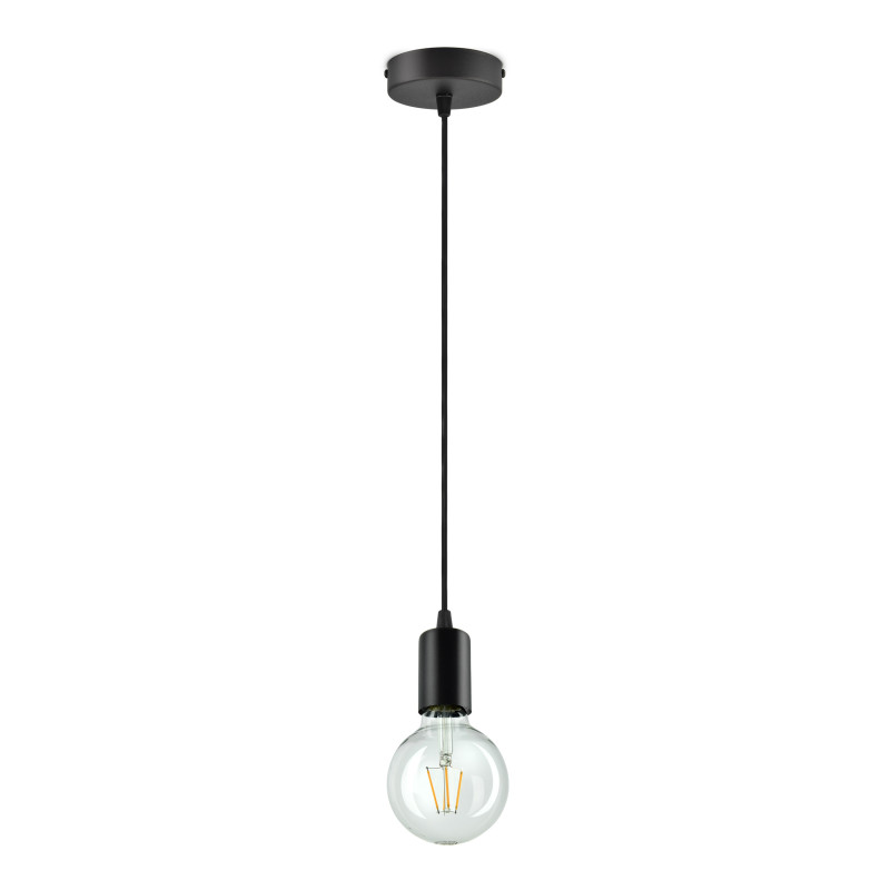 BALBU hängande lampa, max effekt 1x60W, E27, svart