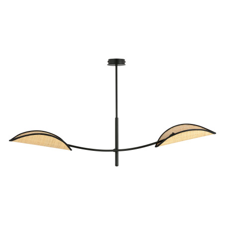 PETALO hängande lampa, max effekt 2x40W, E14, svart rotting | HandlaSmidigt.se