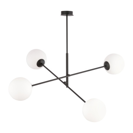 LAMPA pendel, max 4x40W, E14, svart-vit | HandlaSmidigt.se
