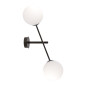 LAMPA vägglampa, max effekt 2x40W, E14, svart-vit