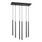 HARMONI hängande lampa, max effekt 6x20W, G9, svart