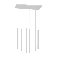 HARMONI hängande lampa, max effekt 6x20W, G9, vit