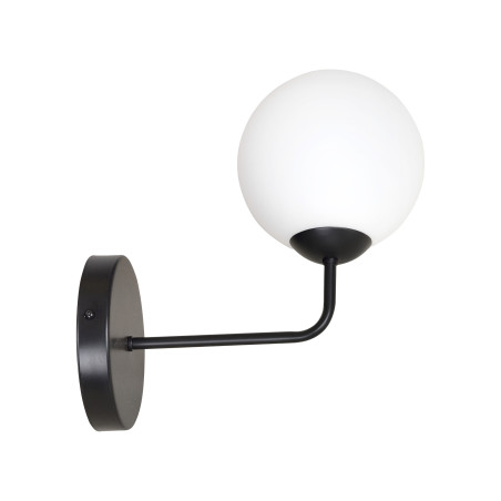 MONZA vägglampa, max 40W, E14, svartvit | HandlaSmidigt.se