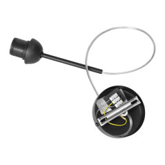 Hängande lampa ROLLO, max effekt 1x15W, E27, buteljgrön | HandlaSmidigt.se