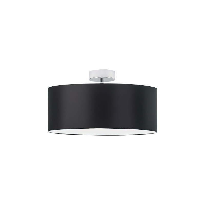 Hängande ROLLO-lampa, max effekt 1x15W, svart, kort