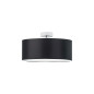 Hängande ROLLO-lampa, max effekt 1x15W, svart, kort