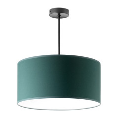 Hängande ROLLO-lampa, max effekt 1x15W, buteljgrön, kort | HandlaSmidigt.se