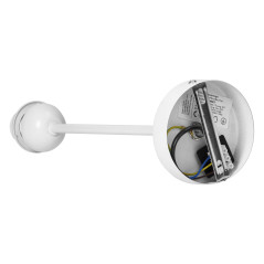 RULLO hängande lampa, max effekt 1x15W, vit, kort | HandlaSmidigt.se
