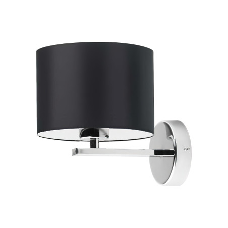 ROLLO vägglampa, max effekt 1x15W, svart