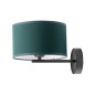 ROLLO vägglampa, max effekt 1x15W, flaskgrön