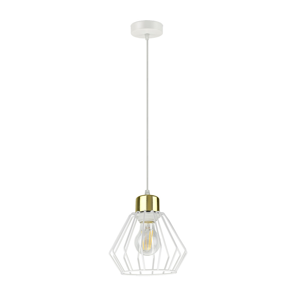 WAYA hängande lampa, max effekt 1x60W, E27, vit WAYA hängande lampa, max effekt 1x60W, E27, vit