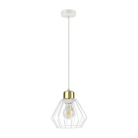 WAYA hängande lampa, max effekt 1x60W, E27, vit