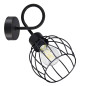 MARBELLA vägglampa, max effekt 1x60W, E27, svart