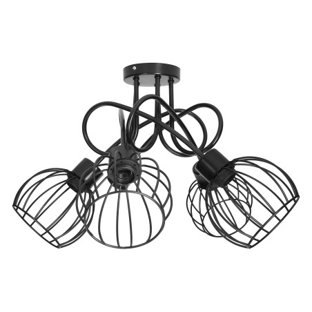 MARBELLA hängande lampa max effekt 5x60W, E27, svart | HandlaSmidigt.se