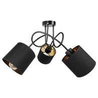 VIGO hängande lampa max effekt 3x60W, E27, svart