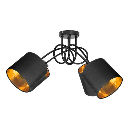 VIGO hängande lampa, max effekt 4x60W, E27, svart | HandlaSmidigt.se