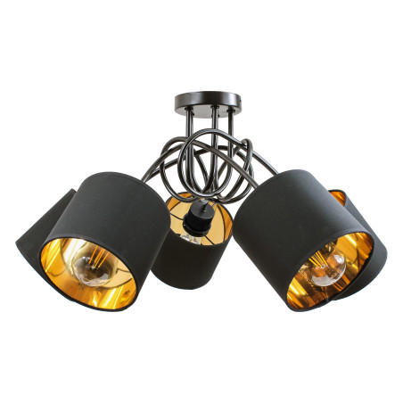 VIGO hängande lampa, max effekt 5x60W, E27, svart | HandlaSmidigt.se