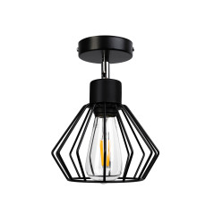 PINO vägglampa, max effekt 1x60W, E27, svart