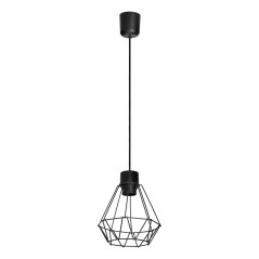 CUBO hängande lampa, max effekt 1x60W, E27, svart