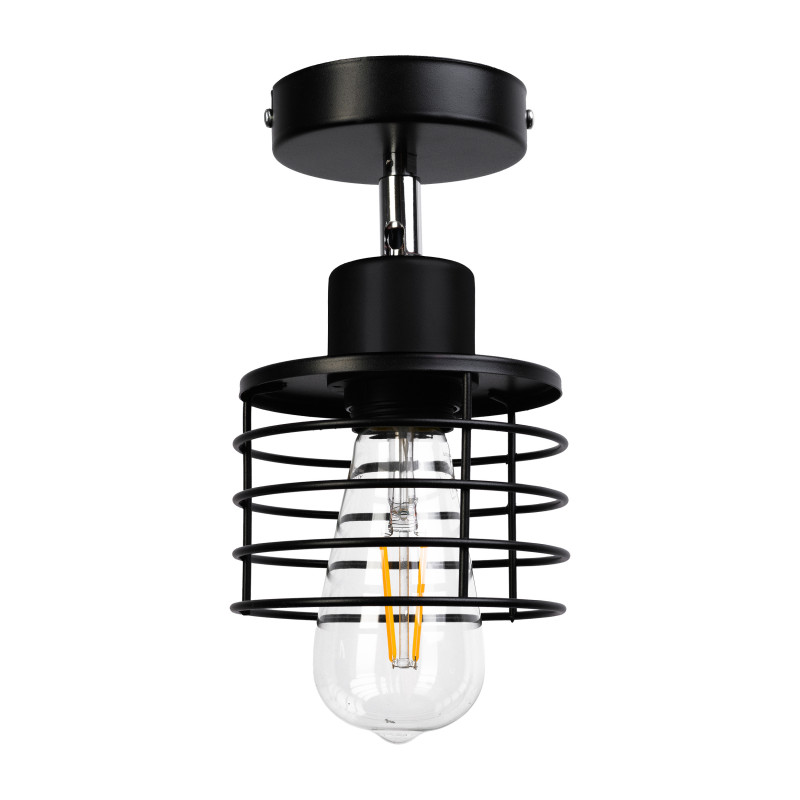 ISLA vägglampa, max effekt 1x60W, E27, svart