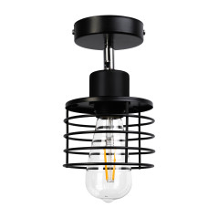 ISLA vägglampa, max effekt 1x60W, E27, svart