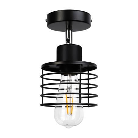 ISLA vägglampa, max effekt 1x60W, E27, svart