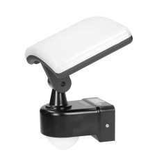 TOS LED 30W trädgårdsstrålkastare med PIR, 2200lm, IP65, 4000K, PC, svart | HandlaSmidigt.se