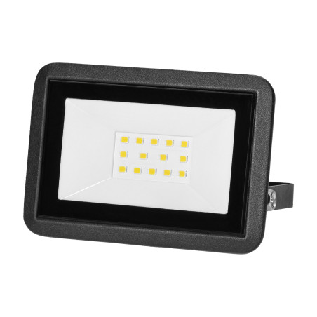LED-strålkastare 10W, 800lm, IP65, 4000K, aluminium + glas | HandlaSmidigt.se
